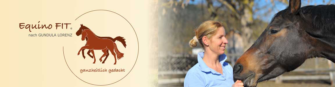 Gundula Lorenz mit ihrem Pferd Fabiola